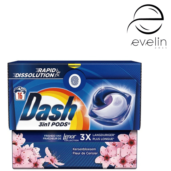 Capsules Dash 16 pcs. - 3in1 Cherry Blossom