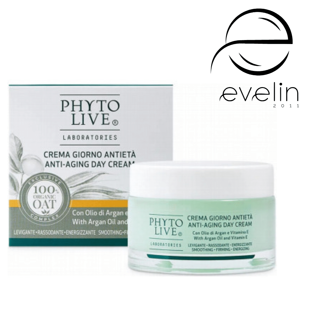 Anti-aging Day Cream with Argan Oil and Vitamin E -50 ml-Phyto live