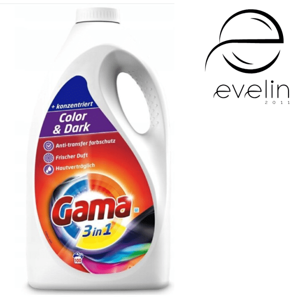 Liquid gel Gamma 5 l./100 washes Color&Dark