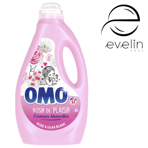 Liquid gel OMO 52 pr./2.6 l. Pink&White Lilac