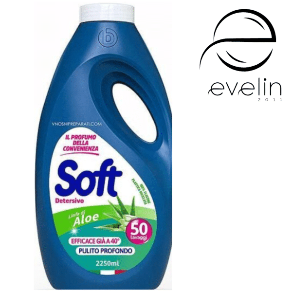 Liquid gel SOFT 2.250 l./50 pcs. - ALOE VERA NEW