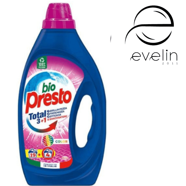 Liquid laundry detergent BIO PRESTO 19+4 COLOR