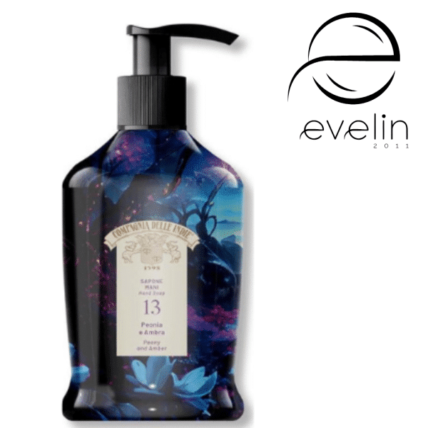 Liquid soap India 300 ml. - Compagnia Delle Indie Peonia E Ambra 13