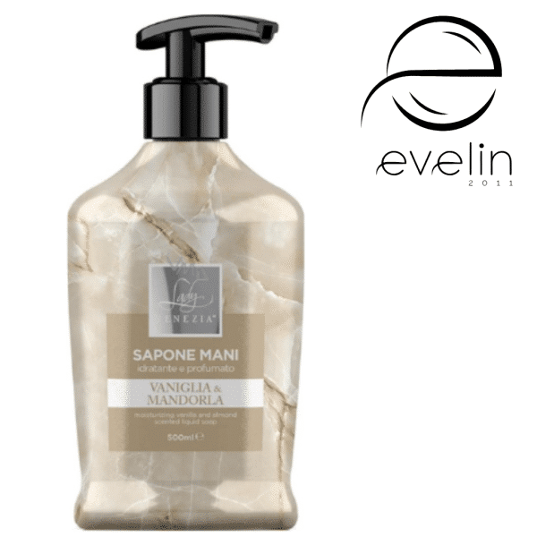 Liquid soap Lady Venice 500 ml. - MANI MARMI VANIGLIA&MANDORLA