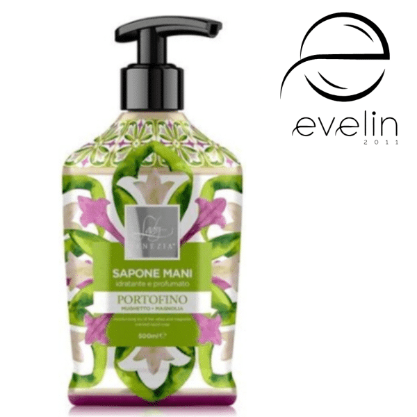 Liquid soap Lady Venice 500 ml. - MANI PORTOFINO MUGHETTO&MAGNOLIA