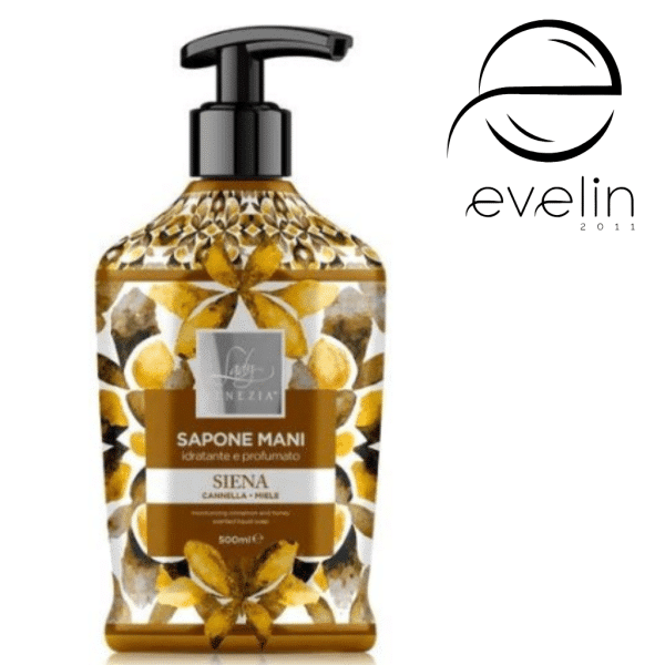 Liquid soap Lady Venice 500 ml. - MANI SIENA CANNELLA&MIELE