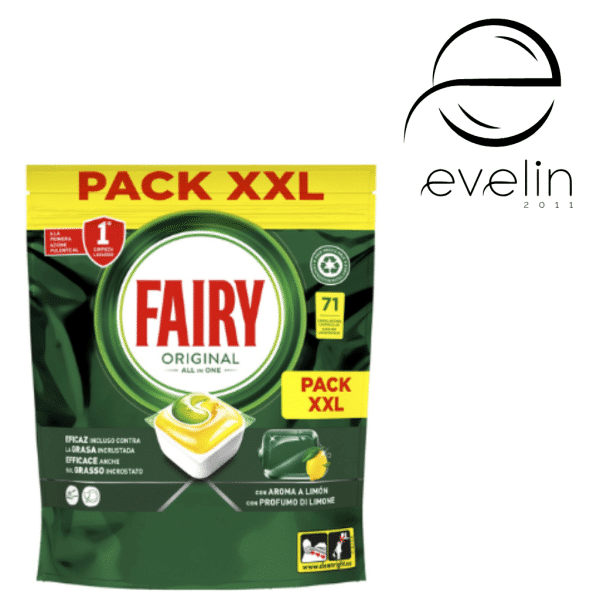 Fairy Dishwasher Tablets 71 pcs. Original Lemon