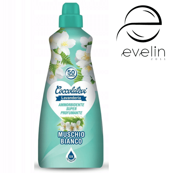 Fabric softener Cocolatevi 1.25 l./ 50 softenings - Muschio Bianco