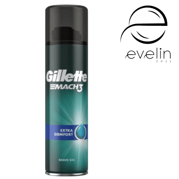 Gillette Shaving Gel 200 ml -Extra Comfort mach 3