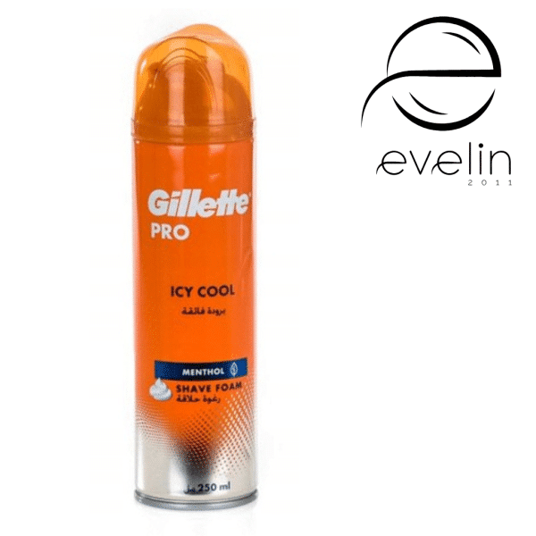 Gillette Shaving Foam 250 ml - Pro Icy Cool Menthol