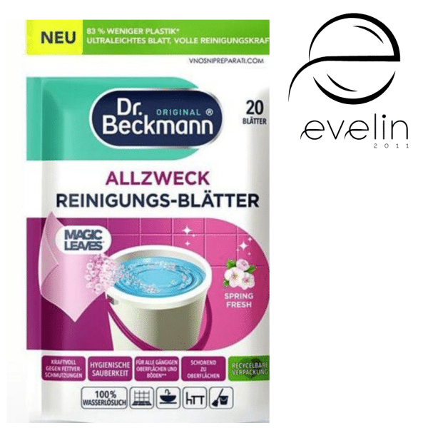 DR. BECKMANN floor cleaning sheets 20pcs-SPRING