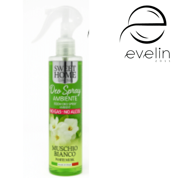 Air freshener SWEET HOME spray 250 ml. - Muschio Bianco