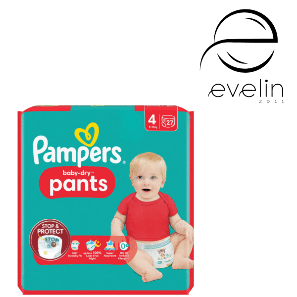 Pampers Baby Dry Pants 27 pcs. size 4 9kg-15kg