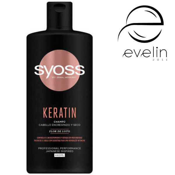 Shampoo 440 ml. - Syoss Keratine