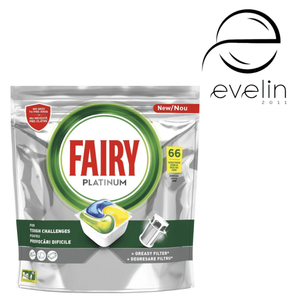 Fairy dishwasher tablets 66 pcs. platinum lemon