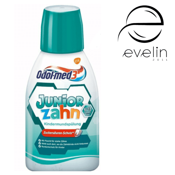 Mouthwash Odol-Med 300ml.Kids Junior Teeth from 6 to 13 years old.