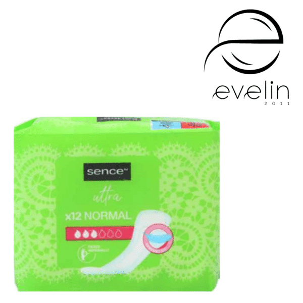 Sanitary pads sence 12 pcs. -Normal Without Wings