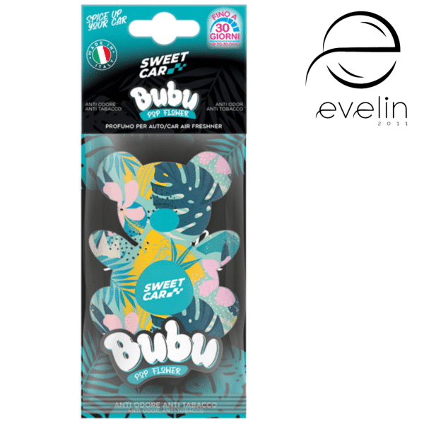 Ароматизатор за кола BUBU  pop flower *36