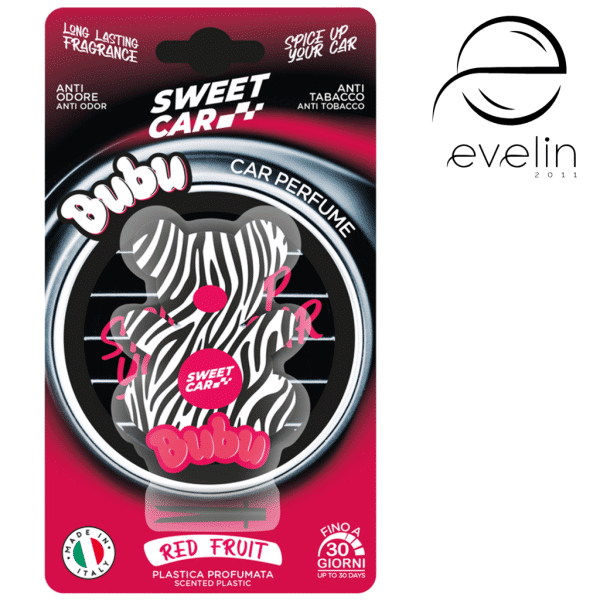 Ароматизатор за кола BUBU  Red Fruit *12