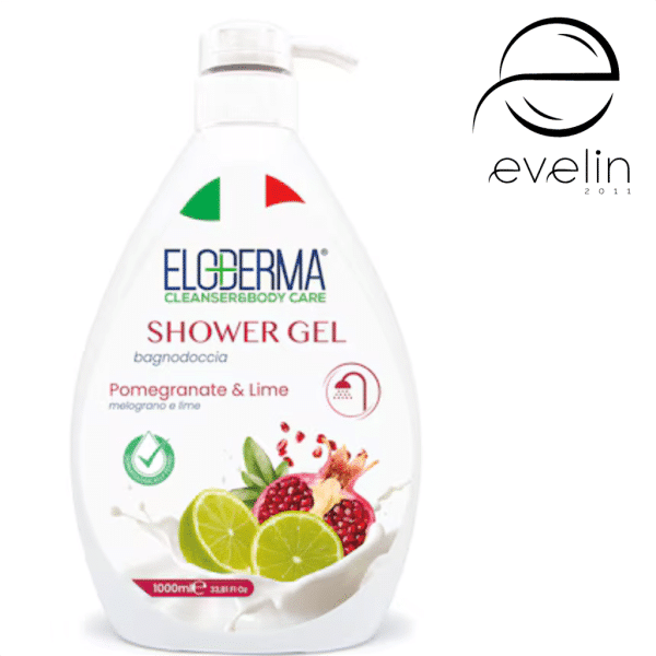 Душ Гел ЕЛОДЕРМА 1 л. -Pomegranate e lime