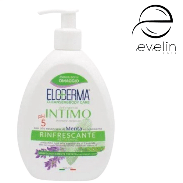 Интимен Душ гел ЕЛОДЕРМА 300 мл. - REFRESHING
