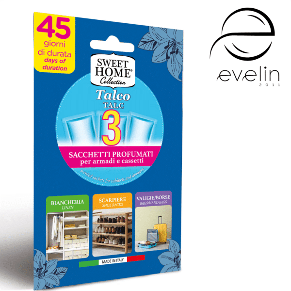 Ароматизатор СУИТ ХОУМ Освежител за гардероб 3 бр. - TALCO