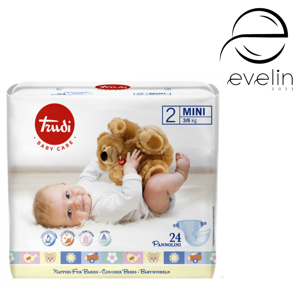 Памперс Trudi Baby Care 18бр. раз 2 3-6 кг