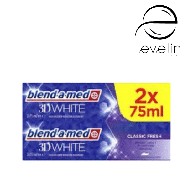 Паста за зъби Блендамед  2*75 мл. Classic Fresh