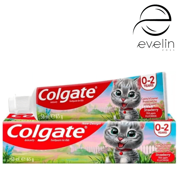 Паста за зъби Колгейт 50мл. Kids Junior Strawberry 0-2 год