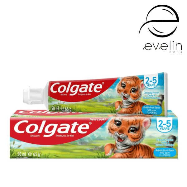 Паста за зъби Колгейт Детска 50мл.-Bubble Fruit 2-5 г.