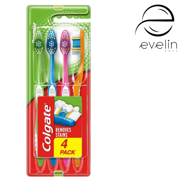 Четка за зъби КОЛГЕЙТ  4 бр. Premier Clean Medium
