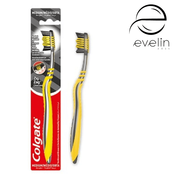 Четка за зъби КОЛГЕЙТ  Toothbrush Zig Zag Charcoal Medium
