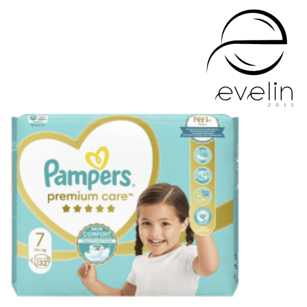 Памперс Premium Care Diapers 32 бр.раз 7 15+кг.
