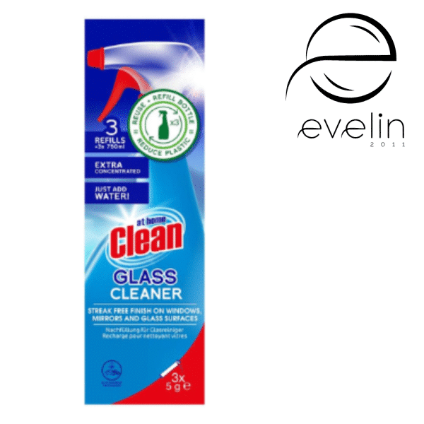 Препарат Клеан At Home Clean Glass Cleaner 3x5 гр.