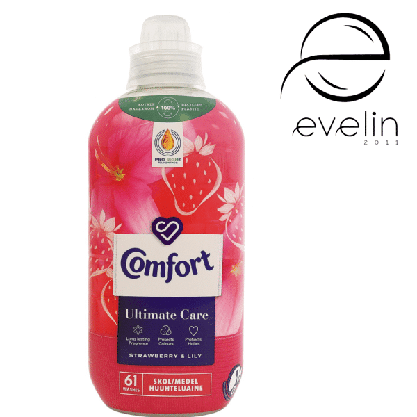 Омекотител Комфорт 1.1 мл./61 пр. -Ultimate Care Strawberry&Lily