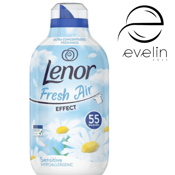 Омекотител Ленор 0.770 мл./55 пранета Fresh Air Sensitive Hypo Allergenic
