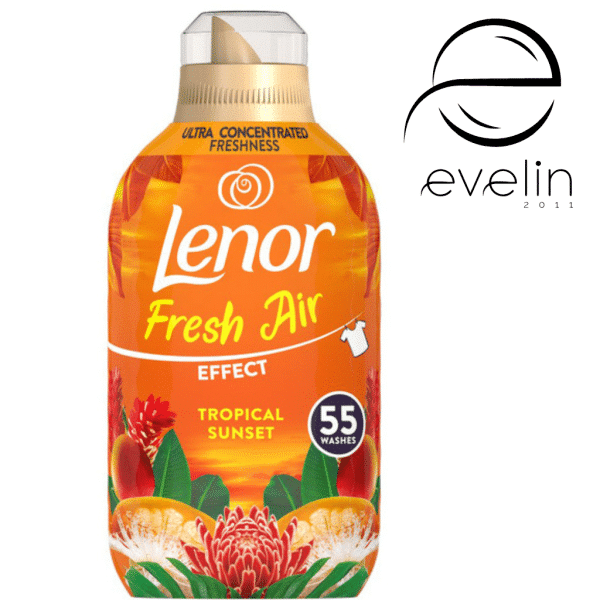 Омекотител Ленор 0.770 мл./55 пранета Fresh Air Tropical Sunset