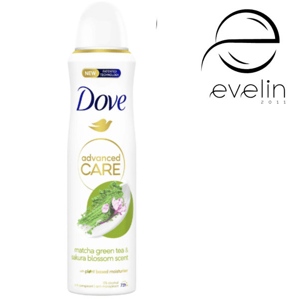 Дезодорант Дав Deo Spray 150 мл. - Matcha Green Tea&Sakura Blossom