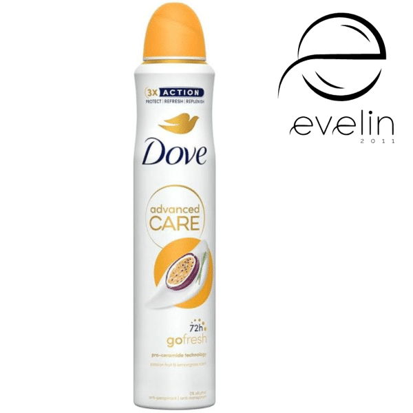 Дезодорант Дав Deo Spray 200мл. Go fresh passion fruit