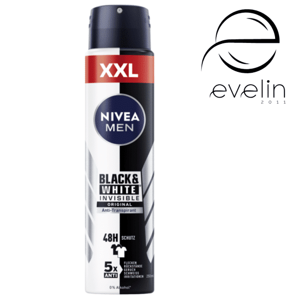 Дезодорант Нивеа 250 мл. -Men Black&White Invisible Original