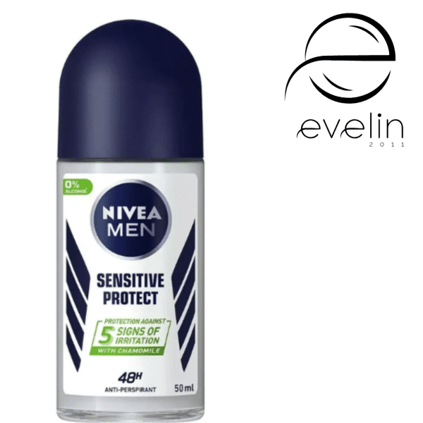 Рол он Нивеа Deo 50 мл. Sensitive Protect *6 бр. carmomile