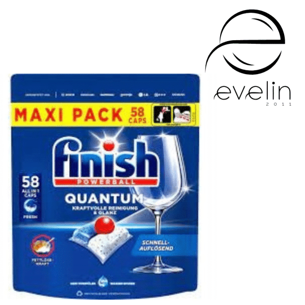 Таблетки за съдомиялна  ФИНИШ 58 бр. Quantum