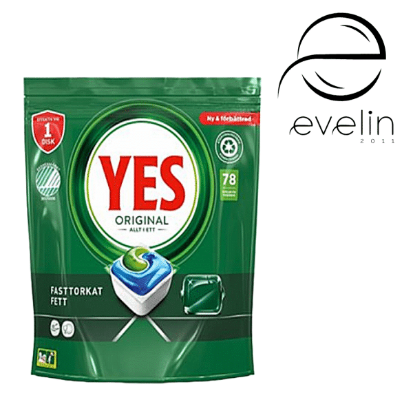 Таблетки за съдомиялна Yes 78 бр.All in 1 Original