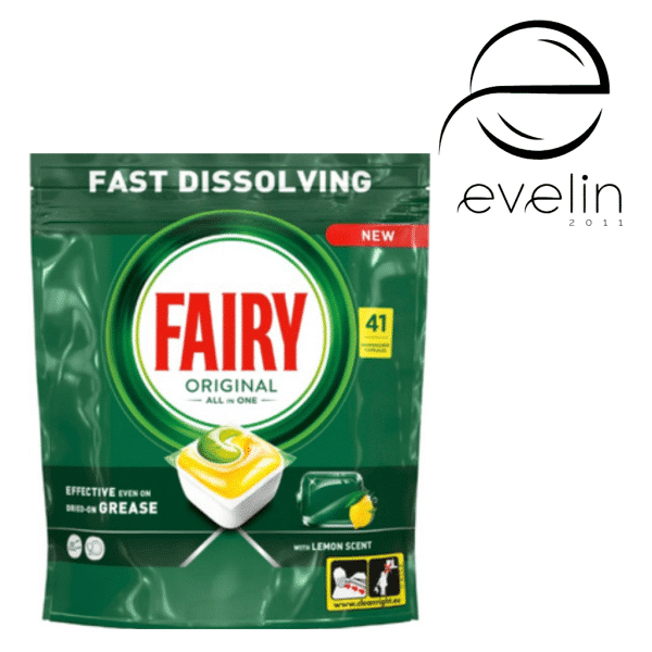 Таблетки за съдомиялна Фейри 41бр. Original Lemon Scent