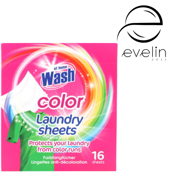 Цветоулавящи кърпички AT HOME Wash COLOUR 16 бр.