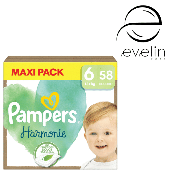 Памперс  Harmonie Diapers 58 бр.раз 6 13 + кг