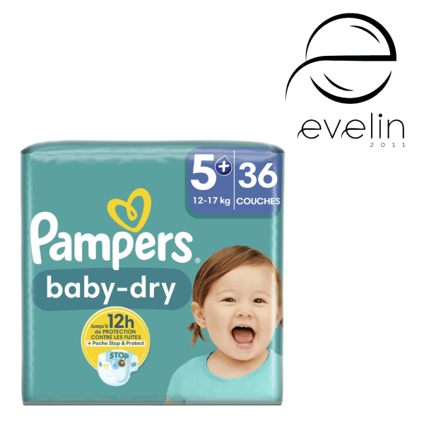 Памперс Baby Dry Diapers 36 бр.12-17 кг.-раз.5