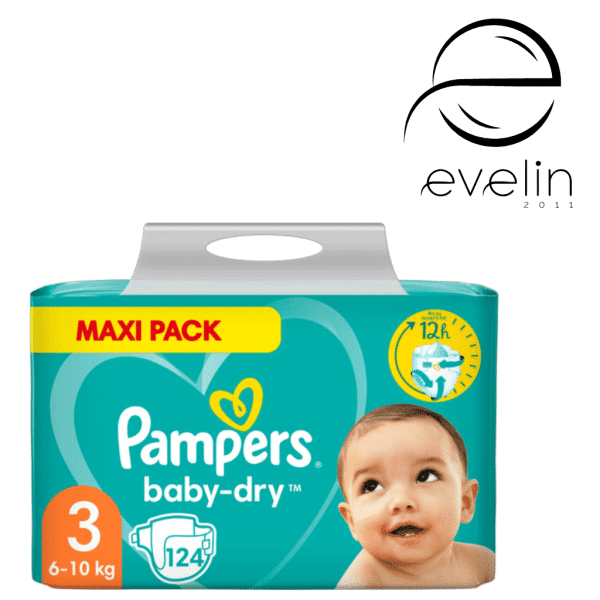 Памперс Baby Dry Diapers 80 бр. размер 3 6-10 кг.