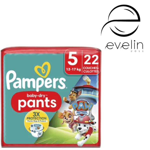 Памперс Baby Dry Pants 22 бр.размер 5 12кг-17кг Paw Patrol