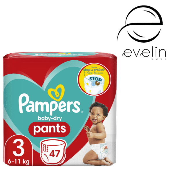 Памперс Baby Dry Pants 47 бр. размер 3 6-11 кг.